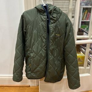 L.L. Bean Reversible Boys Puffer Jacket